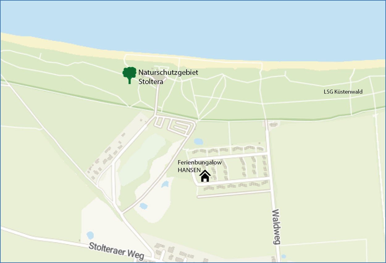 Anfahrt Ferienbungalow